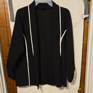 Sky Black Garment with Blue Label